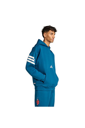 adidas Erkek  Mavi  Sweatshirt M SPIDERMAN HOO JL7975
