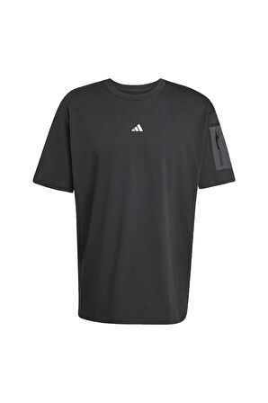 adidas  Erkek Siyah  T-shirt M FN TEE JV8024