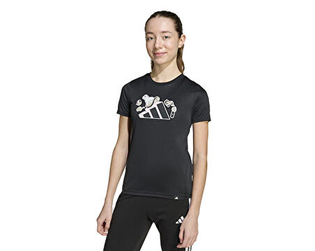 adidas Jg Animal T 2 Çocuk Günlük Tişört JV5202 Siyah