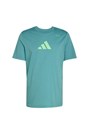 adidas Erkek  Yeşil  T-shirt M TR CAT G T JM8978