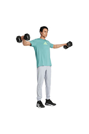 adidas Erkek  Yeşil  T-shirt M TR CAT G T JM8978