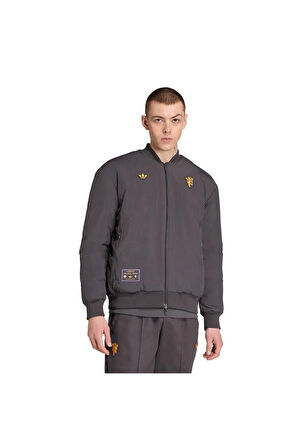 adidas Erkek  Siyah  Mont MUFC ICON JKT JN2831
