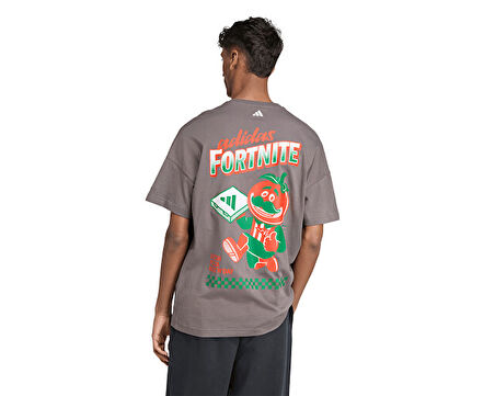 adidas M Fn T-Shirt Erkek Günlük Tişört JV7965 Gri