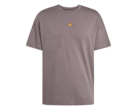 adidas M Fn T-Shirt Erkek Günlük Tişört JV7965 Gri