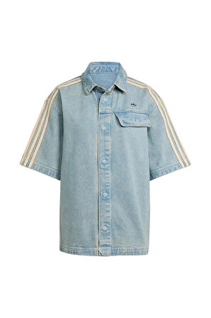 adidas Kadın   T-shirt P ESS DENIM SS JY2871