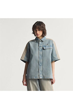 adidas Kadın   T-shirt P ESS DENIM SS JY2871