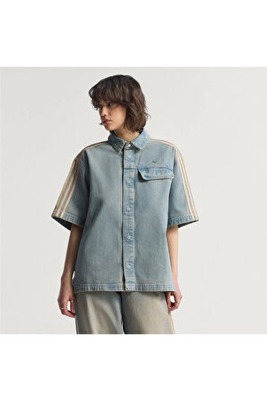 adidas Kadın   T-shirt P ESS DENIM SS JY2871