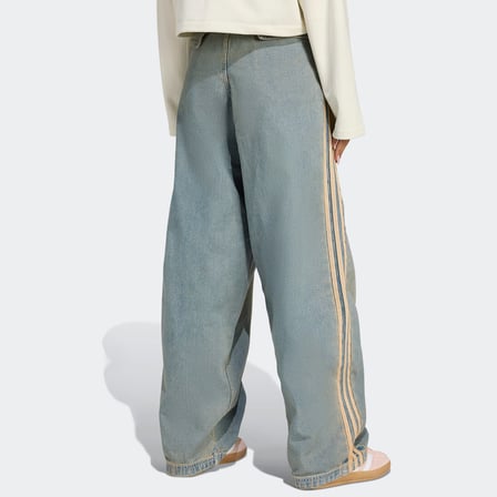 adidas P Essential Denim Pnt Kadın Mavi Pantolon