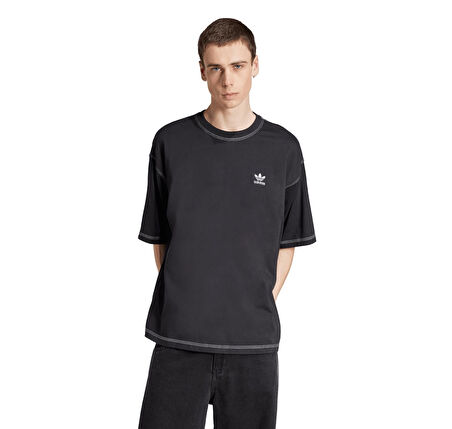 JW0971-E adidas Essentıals Tee Erkek T-Shirt Siyah
