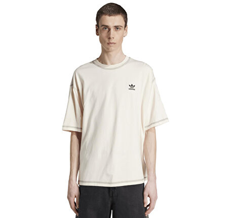 JW0970-E adidas Essentıals Tee Erkek T-Shirt Beyaz