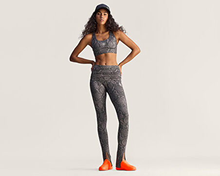 adidas By Stella Mccartney Leg P Kadın Antrenman Taytı JW4575 Gri