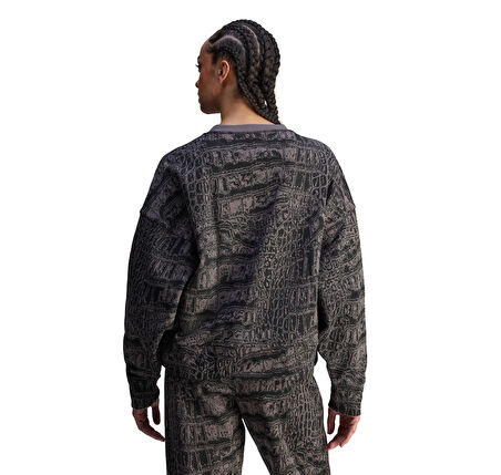 JN2215-K adidas Asmc Loose Ss P Kadın Sweatshirt Antrasit
