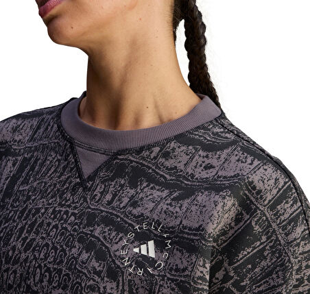 JN2215-K adidas Asmc Loose Ss P Kadın Sweatshirt Antrasit