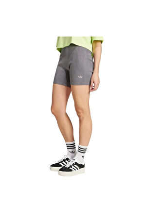 adidas Gri Kadın   Şort RIB SHORTS WASH JW3592