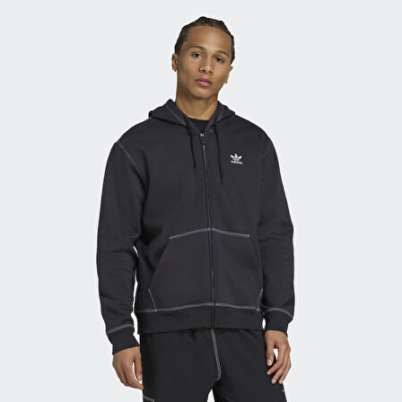 adidas JW0969 ESSENTIALS FZHD Erkek Sweatshirt