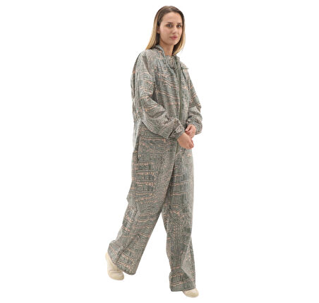 JM8474-K adidas By Stella Mccartney One P Kadın Tulum Gri