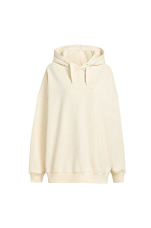 adidas Kadın  Beyaz  Sweatshirt ESS LIN HOODIE JX5495