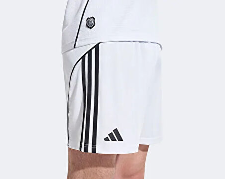 adidas Super Lig Erkek Beşiktaş JK 25/26 İç Saha Şortu JD1420 Beyaz