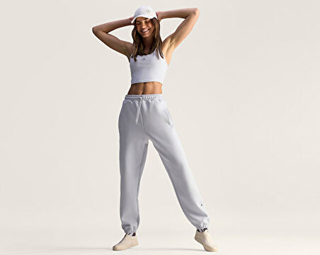adidas By Stella Mccartney Loose Sp Kadın Günlük Eşofman Altı JX6777 Gri