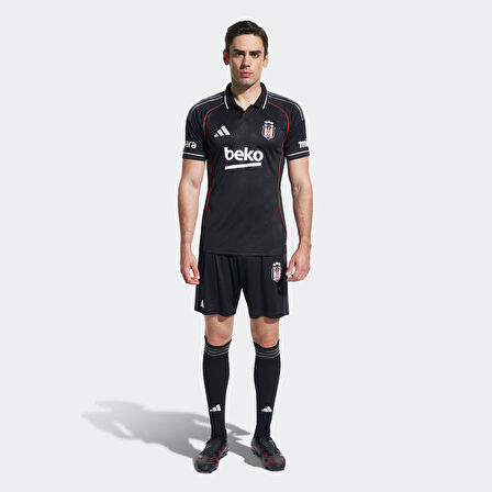 adidas JD1415 BJK 3 SHO Beşiktaş JK 25/26 Siyah Deplasman Futbol Şortu
