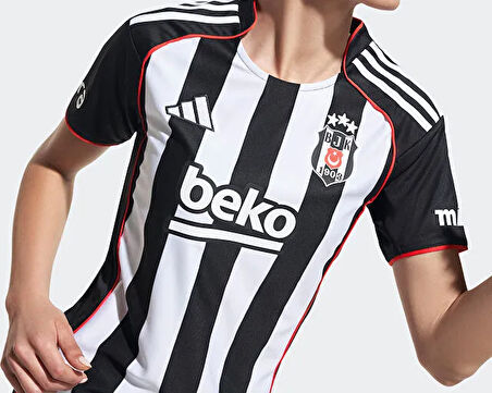 adidas Super Lig Kadın Beşiktaş JK 25/26 Deplasman Forması JN9933 Siyah