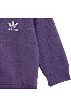 adidas Bebek  Mor  Eşofman HOODIE SET JY4867