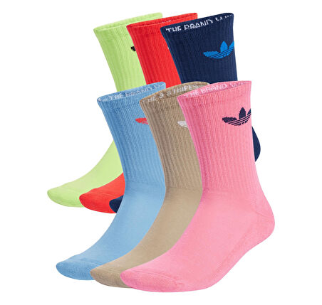 JY2679-E adidas Tr Crew S 6P Erkek &amp;Ccedil;orap Pembe