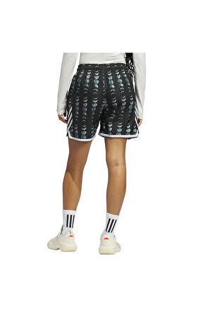 adidas Kadın  Siyah  Şort CRAZYLITE AOP JX0065