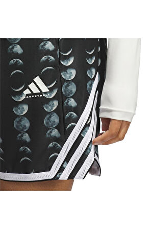 adidas Kadın  Siyah  Şort CRAZYLITE AOP JX0065