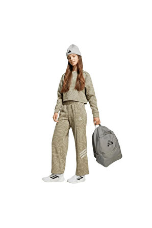 adidas  Çocuk Yeşil  Sweatshirt JG FI AOP TOP JW7543