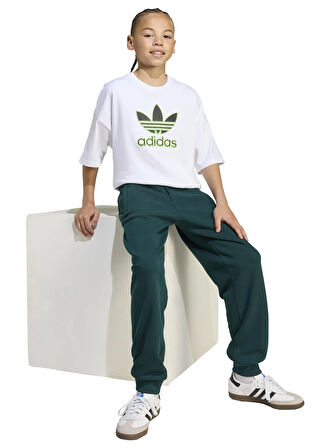 adidas Baskılı Beyaz Erkek Çocuk T-Shirt JV8555 TEE