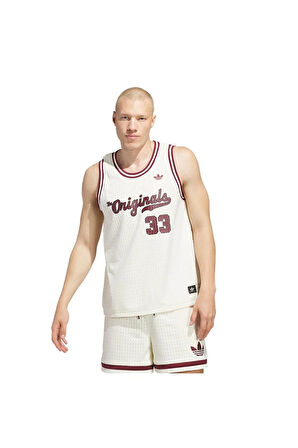 adidas  Erkek  Bej  T-shirt OG Jersey JM9953