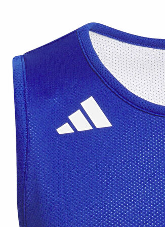 adidas Düz Mavi - Beyaz Erkek Çocuk Atlet JM5137 Y EVRYDAY PRO J