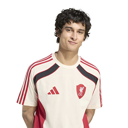 Liverpool Fc Ubp Erkek Bej Futbol T-Shirt JW5468