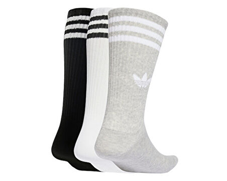adidas 3S High Cr S 3P Çorap (3 Çift) JV7418 Beyaz