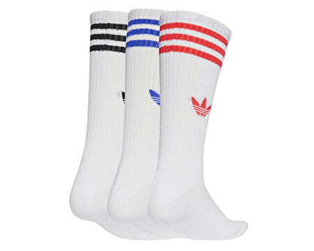 adidas 3S High Cr S 3P Çorap (3 Çift) JV7419 Beyaz