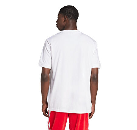 JX1515-E adidas Oversize Tee Erkek T-Shirt Beyaz