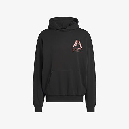 adidas Anthony Edwards Schematic Erkek Siyah Basketbol Sweatshirt