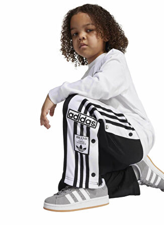 adidas Düz Beyaz - Siyah Erkek Çocuk Eşofman Takımı JX1092 ADIBREAK SET