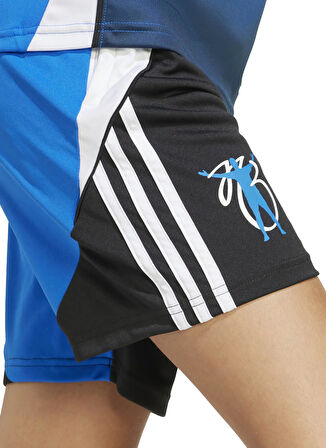 adidas Lastikli Bel Normal Siyah - Mavi Erkek Çocuk Şort JX6309 JB TR SHO Y