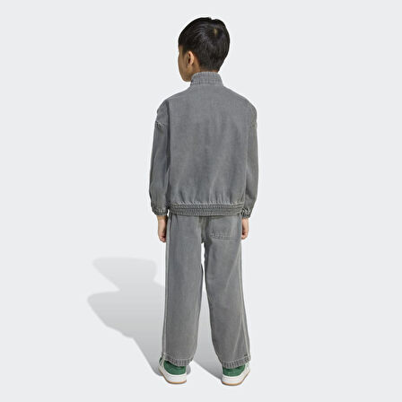 adidas JY3546 DENIM CREW SET Çocuk Eşofman Takımı