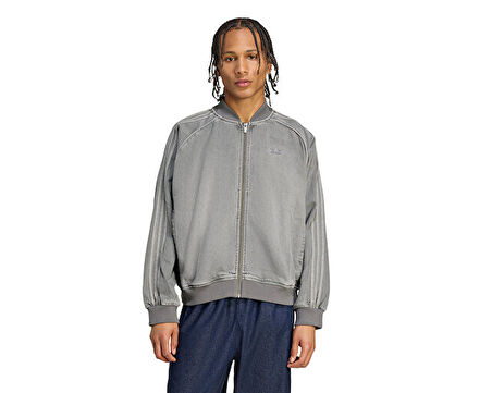adidas Sst Tt Erkek Günlük Ceket JW5915 Gri