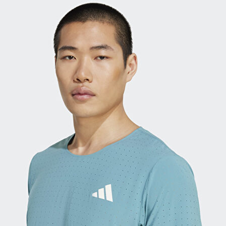 adidas JV7170 ADIZERO TEE M Erkek T-Shirt