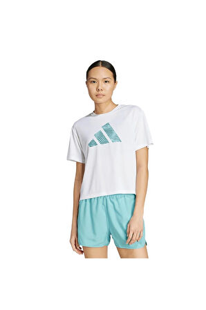 adidas  Kadın Beyaz  T-shirt adi365 E BL T W JN6137