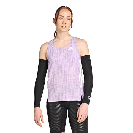 Adizero Singlet Kadın Mor Koşu Atlet JV7157