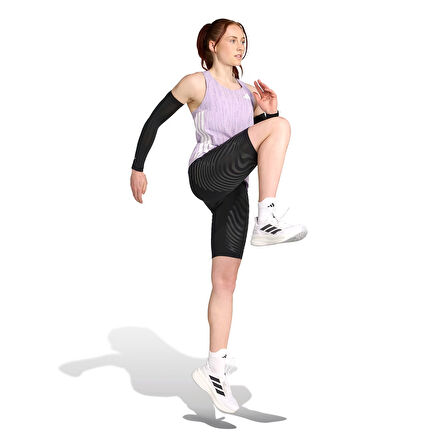 Adizero Singlet Kadın Mor Koşu Atlet JV7157