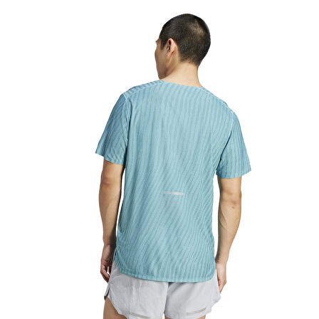 Adi365 Running Climacool+ Erkek Mavi Koşu T-Shirt JP3851