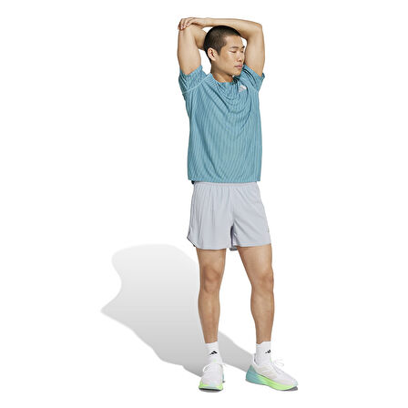 Adi365 Running Climacool+ Erkek Mavi Koşu T-Shirt JP3851