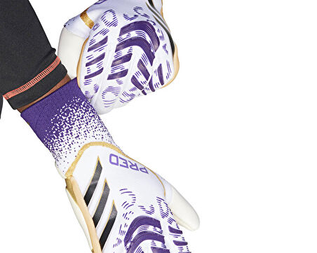 adidas Pred Gl Pro Erkek Futbol Kaleci Eldiveni JZ5787 Beyaz