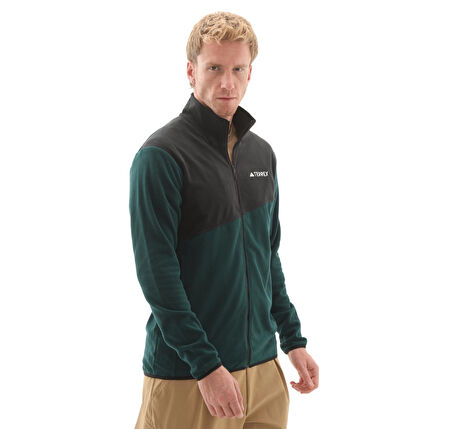 JM0134-E adidas Terrex Multi Full-Zip Erkek Ceket Yeşil